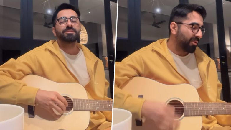 Ayushmann Khurrana Drops Soulful New Track ‘Reh Ja’ on World Music Day, Captions ‘Ek Dhun Aur Kuch Lafz AA Gaye Zehen Mein’ (Watch Video)