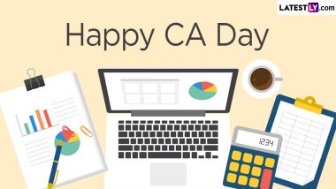 CA Day 2024 Wishes and Greetings: Send Happy CA Day Messages, Chartered Accountants Day HD Wallpapers and WhatsApp Images To Appreciate CA Professionals