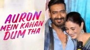 Auron Mein Kahan Dum Tha: Tabu Shares Romantic Pic, Receives Heartfelt Reply From Ajay Devgn; Film&rsquo;s Trailer To Release on This Date!