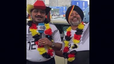 Two Punjabi Brothers, Lovely and Monty, Going Viral for Their Songs in Germany During UEFA Euros 2024 (Watch Video)