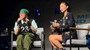 Billie Eilish and BLACKPINK&rsquo;s Jennie Share a Hug at &lsquo;Hit Me Hard and Soft&rsquo; Tour Event in Seoul, South Korea (Watch Video)