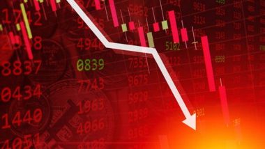 Stock Market Today: Indian Equity Indices Open Lower Amid Growing Tension in Middle East; Nifty 50 Down by 174 Points, Sensex at 25,622