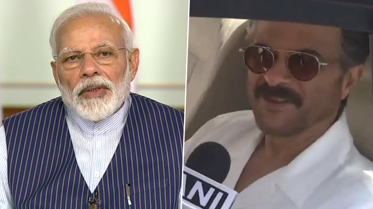 Agency News Anil Kapoor Reaches Delhi For Pm Narendra Modis Swearing