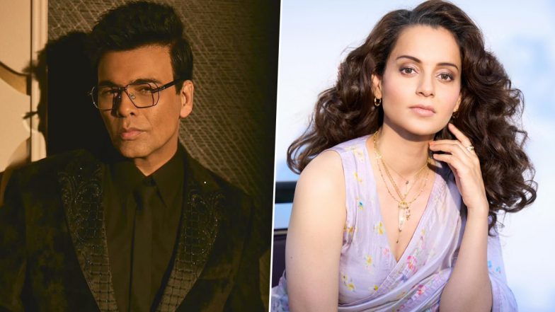 Kangana Ranaut Slap Incident: Karan Johar Backs Mandi MP, Says 'Do Not Support or Condone Any Form of Violence' (Watch Video)