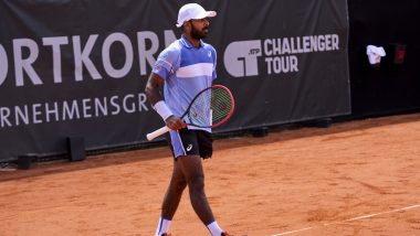 Sumit Nagal Enters Final of Perugia Challenger 2024 Following Win Over Bernabe Zapata Miralles (Watch Video Highlights)