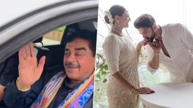 Shatrughan Sinha Expresses Gratitude to Paparazzi for Good Wishes on Sonakshi Sinha and Zaheer Iqbal's Wedding (Watch Video)