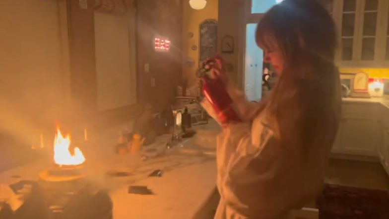 Taylor Swift Puts Out Fire at Her NYC Apartment During Song Writing Session of ‘Us’; Gracie Abrams Shares Hilarious Video – WATCH