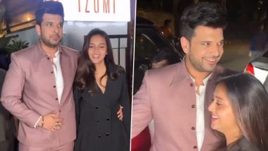 Tejasswi Prakash and Karan Kundrra Get Captured As They Walk Hand-in-Hand Amid Breakup Rumours, Elated Tejran Fans React ‘Pookies Glowing in Love’ (Watch Video)