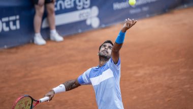 How To Watch Dusan Lajovic-Sumit Nagal vs Pedro Martinez-Jaume Munar Wimbledon 2024 Men's Doubles First Round Free Live Streaming Online in India? Get Free Live Telecast of Tennis Match Score Updates on TV