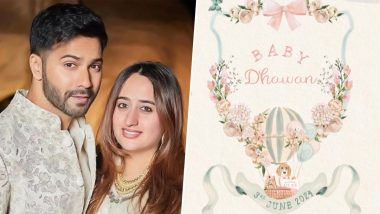 'Our Baby Girl Is Here': Varun Dhawan and Natasha Dalal Share an Heartfelt Post As They Welcome Their First Child, Thank Fans for All the Love (Watch Video)