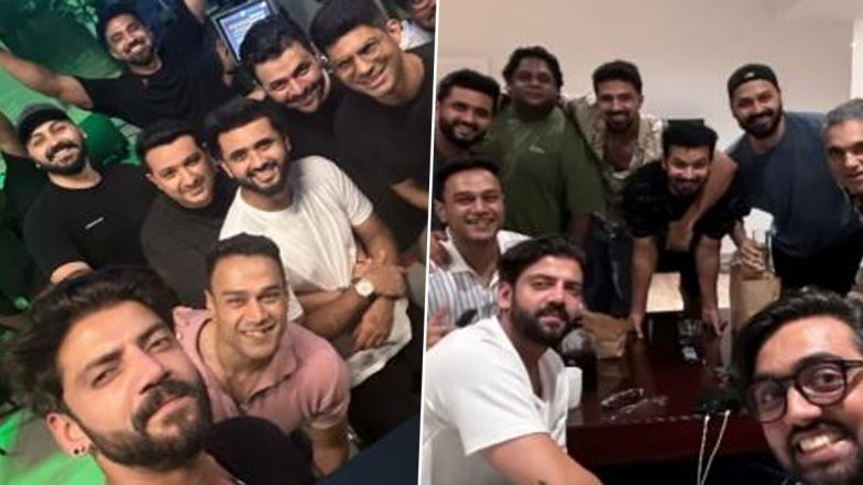 Sonakshi Sinha and Zaheer Iqbal Wedding: Groom-to-Be Parties With His Buddies Ahead of the Big Day, Pics Go Viral!