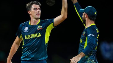 Bowlers With Hat-Tricks in ICC T20 World Cup: Pat Cummins Joins Elite List After Taking Three Consecutive Wickets in AUS vs BAN T20WC 2024 Super 8 Match