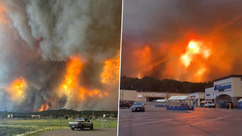 Ruidoso Wildfire Videos: Emergency Evacuation Ordered As Fast-Spreading Wildfire Devours 3,300 Acres in New Mexico's Village