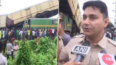 West Bengal Train Accident Update: Five Dead, Dozens Injured as Goods Train Rams Into Sealdah-Bound Kanchanjungha Express (Watch Video)