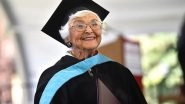 US: 105-Year-Old Virginia Hislop Graduates From Stanford With Master&rsquo;s Degree After 83-Year Wait (See Pics)