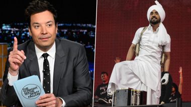 Diljit Dosanjh Calls Appearing on The Tonight Show With Jimmy Fallon a ‘Dream Come True’; Says 'I Can’t Wait to Share My Music and Punjabi Culture With a Global Audience’