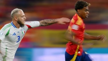 UEFA Euro 2024: Lamine Yamal Thrills With Lionel Messi-Style Dribbling and Skills in Spain’s Latest Win