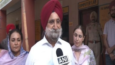 India News | Congress Candidate from Gurdaspur Lok Sabha Constituency Sukhjinder Singh Randhawa Cast His Vote