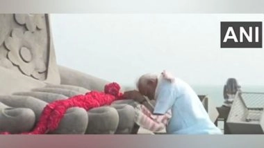 India News | PM Modi Concludes 45-hour Meditation; Pays Floral Tribute at Thiruvalluvar Statue in Kanniyakumari