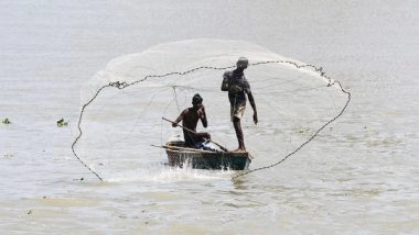 India News | IMD Issues Advisory to Fishermen for Rough Weather Conditions Along Southern Kerala Coast, Lakshadweep