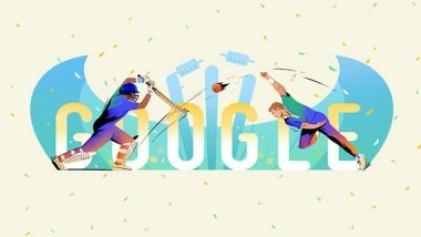 World News | Google Doodle Celebrates ICC Men's T20 Cricket World Cup Hosted by US, West Indies