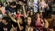 World News | Tel Aviv Streets Flooded as 1,20,000 Protesters Demand Hostage Swap Deal with Hamas, Netanyahu's Ouster