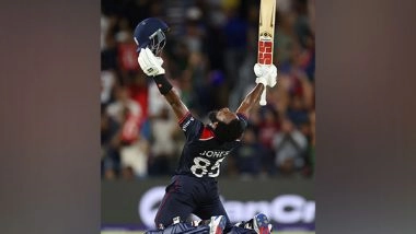 Sports News | USA, Batter Aaron Jones Rewrite Record Books Following Historic Win Against Canada in T20 WC Opener