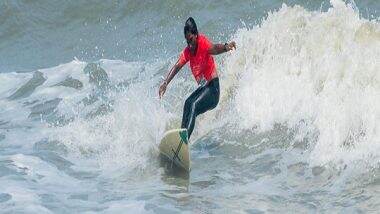 Sports News | Indian Open of Surfing: Tamil Nadu's Surfers Continue Their Dominance on Day 2
