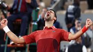 Sports News | French Open: Djokovic Marches to Fourth Round with Brilliant Comeback Win Against Musetti