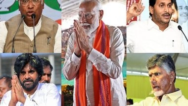 India News | Exit Poll Predicts Chandrababu Naidu's TDP to Win Andhra Pradesh Assembly Elections