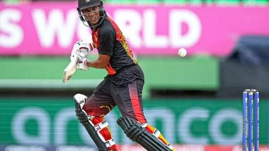 Sports News | PNG Batter Sese Bau Etches His Name in History Book Following His Fifty in T20 WC