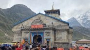 India News | Uttarakhand: Over 6 Lakh Pilgrims Visit Kedarnath Temple Since May 10