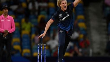 Sports News | T20 WC: Ruben Trumpelmann's Lethal Spell Helps Namibia Bundle out Oman for 109