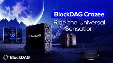 Business News | BlockDAG's Moon-Themed Keynote Propels USD 0.0095 Surge, Pioneering Next to Borroe Finance Presale and 5th Scape's VR Evolution