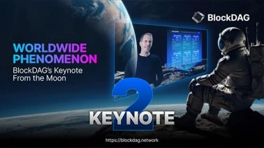 Business News | BlockDAG's New Keynote From the Moon Unlocks Projections for USD 5M Per Day Earnings, Upstaging ADA & Solana Price Prediction