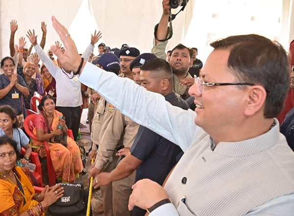 India News | Uttarakhand CM Inspects Char Dham Yatra Registration Center in Haridwar