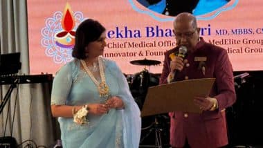 World News | Indian-American Physician Awarded AIA Excellence Award