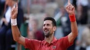 Sports News | French Open: Novak Survives 5-set Thriller to Defeat Cerundolo, Reaches His 18th RG Quarter-final