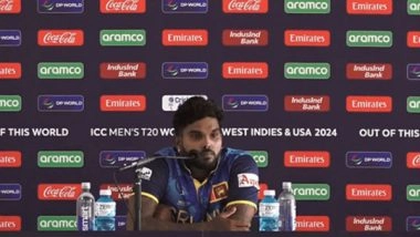 Sports News | Surprised by Nature of Surface, SL Skipper Hasaranga Explains Rationale Behind Toss Decision