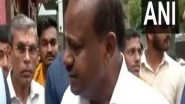 India News | "Confident of Victory, HD Kumaraswamy Says, "Our BJP Friends Will Get Minimum of 20 Seats"