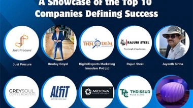 Business News | Business Icons 2024: A Showcase of the Top 10 Companies Defining Success