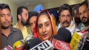 India News | Punjab: Harsimrat Kaur Badal Thanks Party Workers After SAD Takes Lead on Bathinda Seat