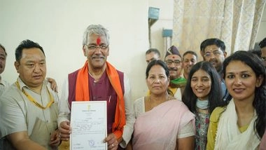 India News | BJP Clinches All 5 Seats in Uttarakhand, Scores Hat-trick