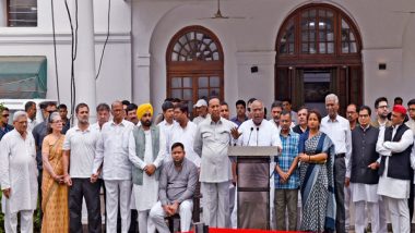 India News | INDIA Bloc Leaders to Meet at Congress Leader Mallikarjun Kharge's Residence Today