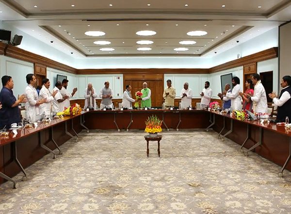 India News | Key NDA Meeting at PM Modi's Residence Concludes