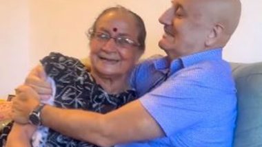 Entertainment News | Anupam Kher Celebrates His Mother Dulari in Special Way