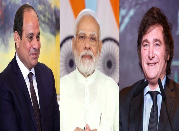 World News | PM Modi Thanks Presidents of Egypt, Argentina on Congratulating Him for Election Win