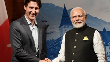 World News | Amid Rift in Ties Between Nations, Canadian PM Trudeau Congratulates PM Modi on Election Win