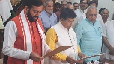 India News | Haryana CM Nayab Singh Saini Takes Oath as Karnal's MLA