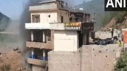 India News | J-K: Fire Breaks out at Restaurant in Udhampur, Dousing Operation Underway